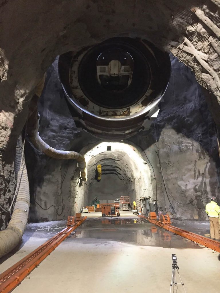 PSC Crane & Rigging Skids Boring Machine at Cleveland Tunnel, Industry Today