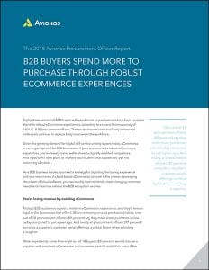 B2B Buyers Spend More Through Robust Ecommerce Experiences, Industry Today