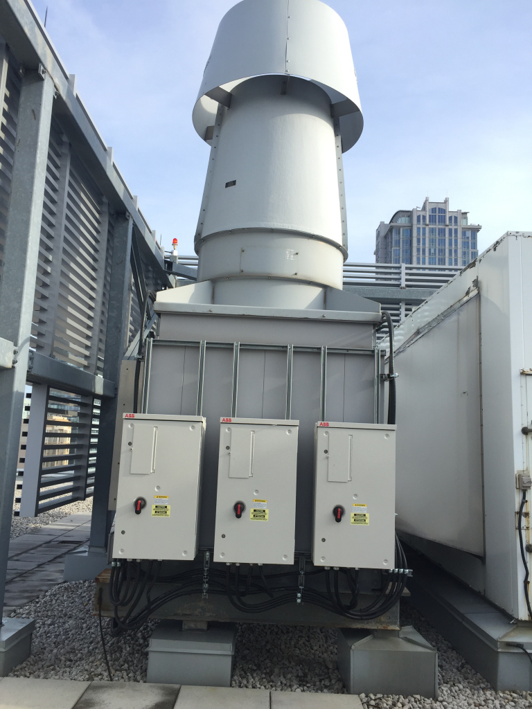 uhn exhaust fans with vfds