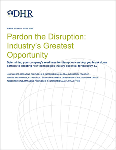 Pardon the Disruption: Industry’s Greatest Opportunity