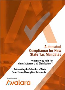 Automated Compliance For New State Tax Mandates Avalara Whitepaper 217x300, Industry Today