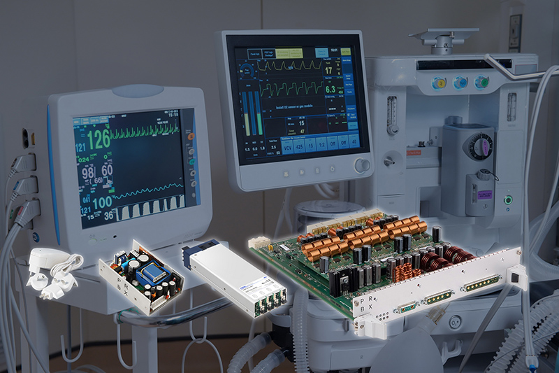 From external adapters to fully customized units, PRBX and COSEL provide power solutions for demanding medical applications.