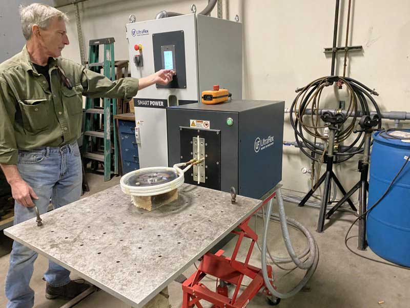 Ultraflex induction heaters keystone customer