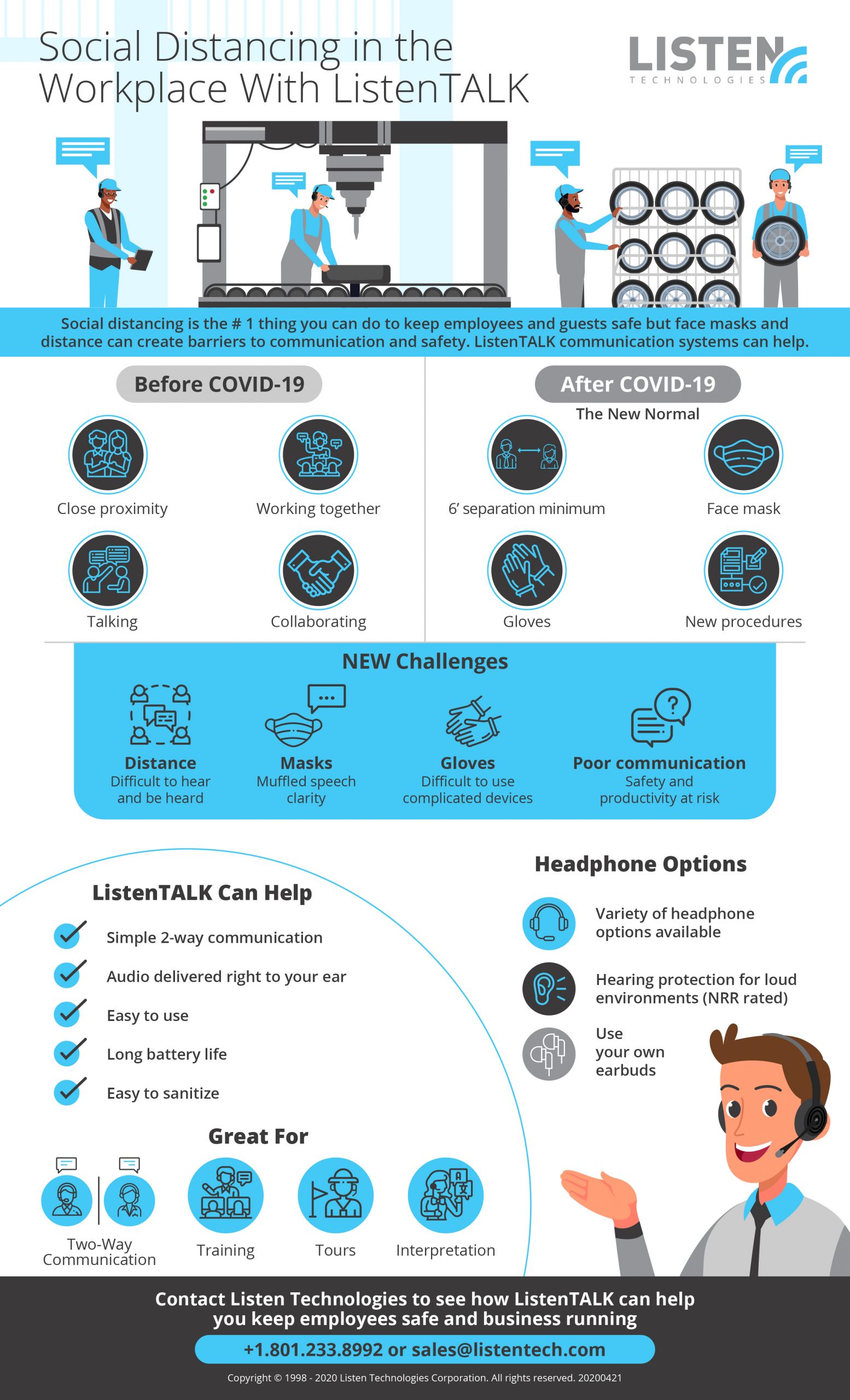 ListenTALK For Social Distancing 1 Scaled, Industry Today