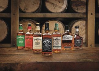 jack daniel's whiskey product shot