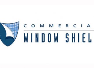 commercial window shield logo