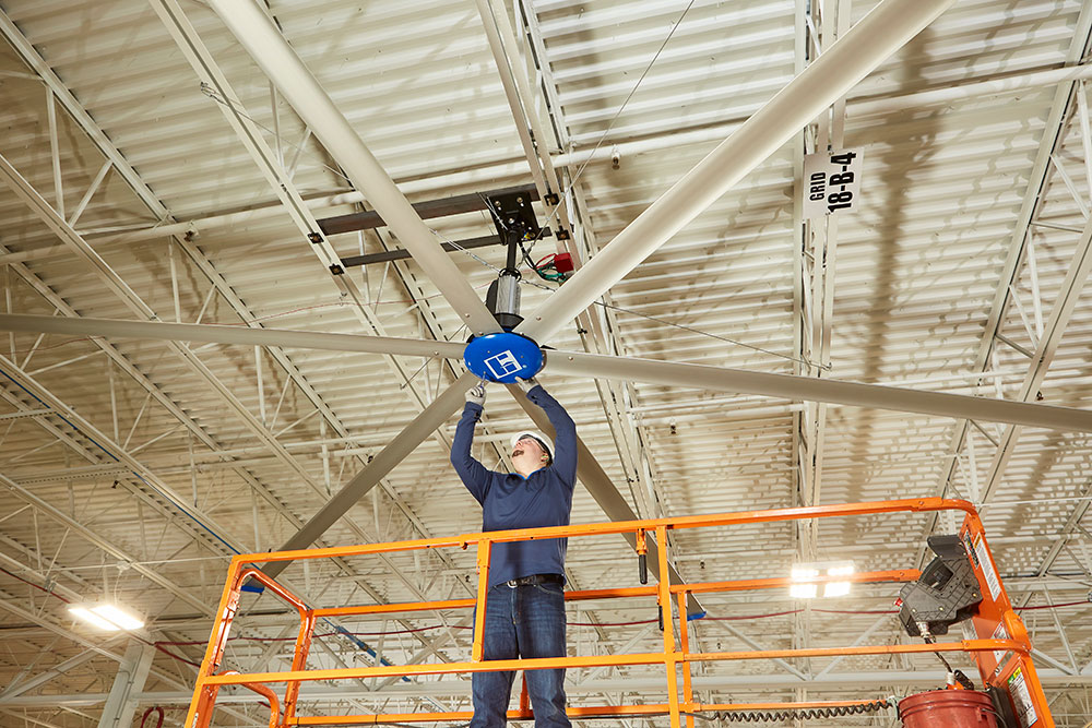 High Volume Low Speed Hvls Fans Are Ideal For Destratification Comfort Cooling And Condensation Prevention In Large Industrial Spaces Image Source Greenheck Image 2, Industry Today