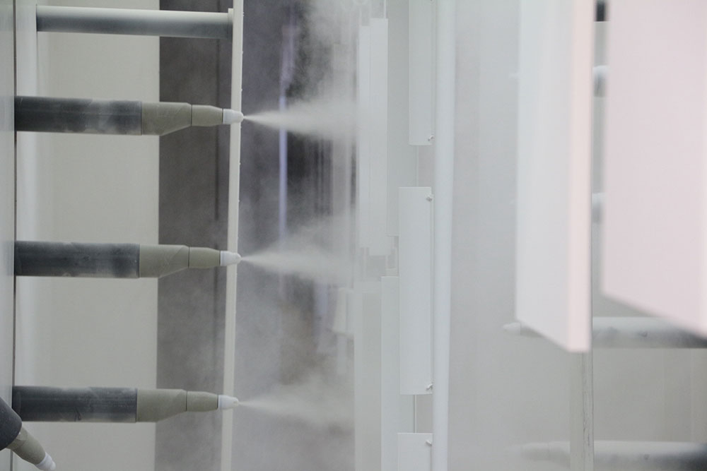 powder coating frp parts