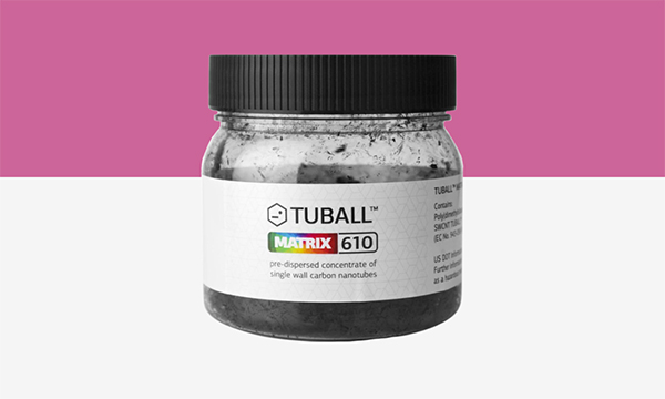tuball matrix 610 nanotube additve to produce conductive and high tear epdm