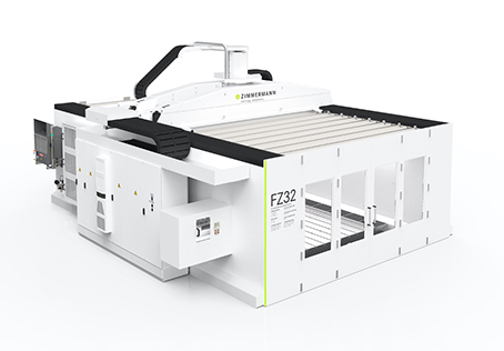 The developers have applied symmetry not only to the basic structure, but also to the complete machine concept. Picture credit: F. Zimmermann GmbH