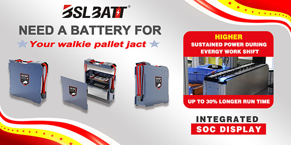 pallet jack series lithium ion battery