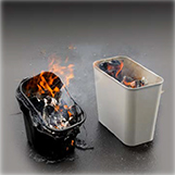 mar-bal fire resistant wastebasket wastesafe