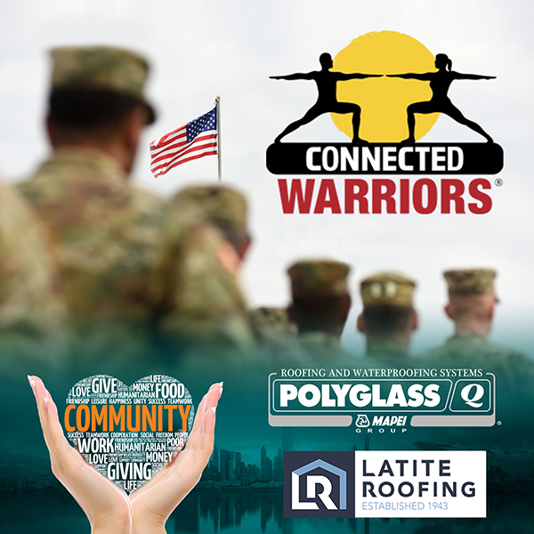 Polyglass Partners with Latite Roofing to Support Local Military Veterans