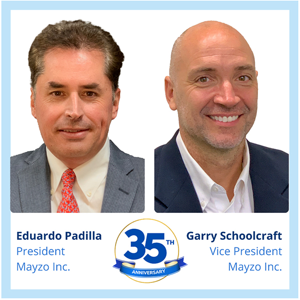 Mayzo has announced a new President and VP Operations