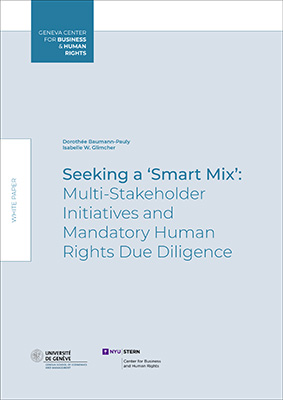Geneva Center For Business Human Rights NYU MSI Report Report, Industry Today