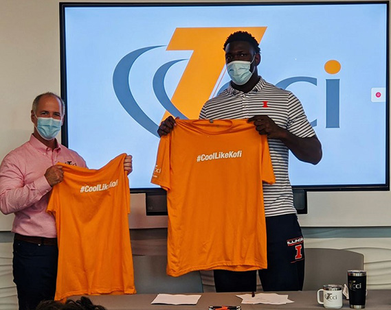 T/CCI Manufacturing Creates Landmark Program with More Than 20 Illini Student-Athletes, Including All-American Kofi Cockburn