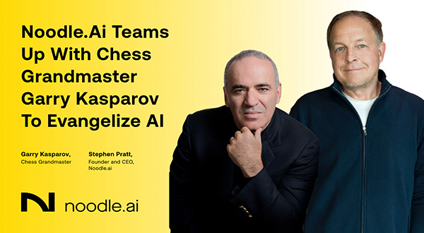 noodle.ai teams up with chess grandmaster garry kasparov to evangelize ai