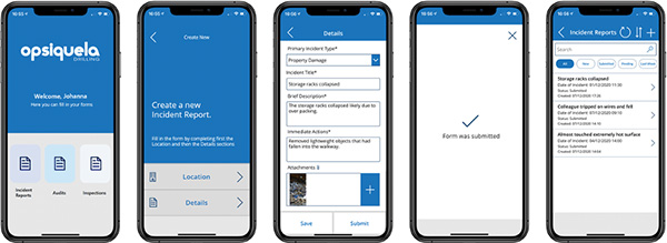 Figure 1 Enable remote workers to report incidents offline in the Pro-Sapien Incident Reporting Power App
