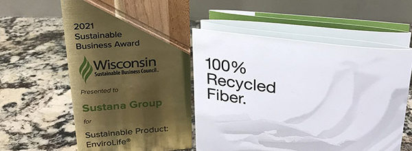 sustana fiber envirolife award