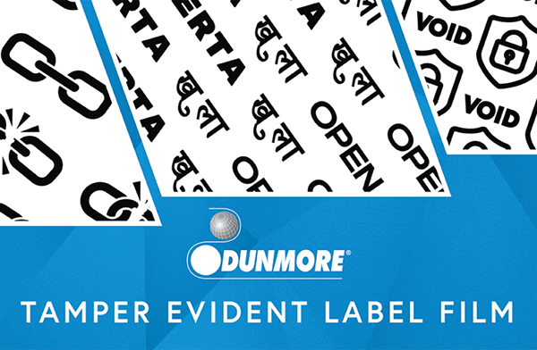 Dunmore Launches New Universal Tamper Evident Film