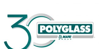 polyglass 30th anniversary logo