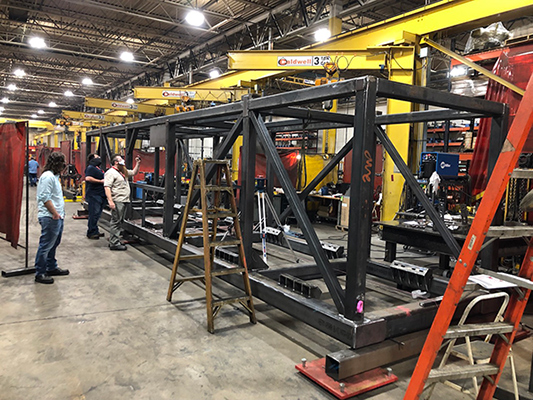 Caldwell Lifting Frame for Cryomodules