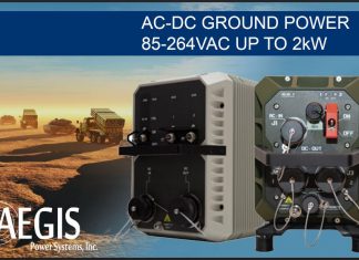 aegis ground vehicle power ac-dc psu military
