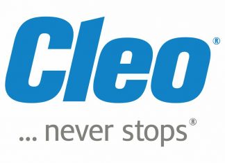 cleo never stops logo