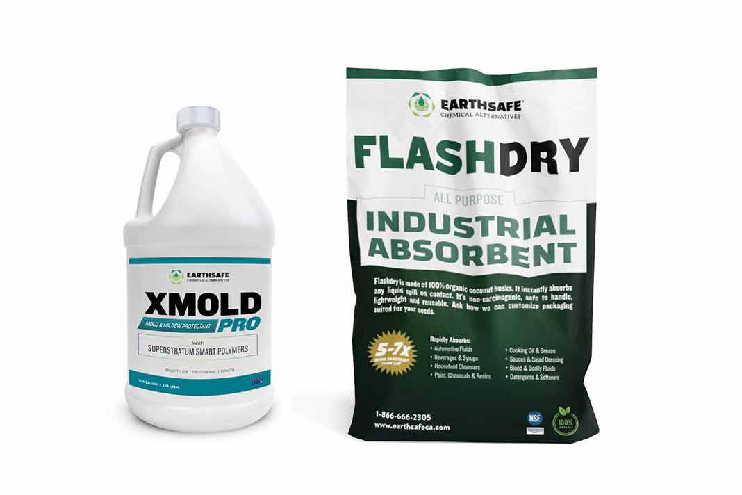 earthsafe chemical alternatives flashdry xmold pro