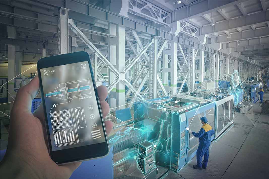 why warehouses need private mobile network graphic