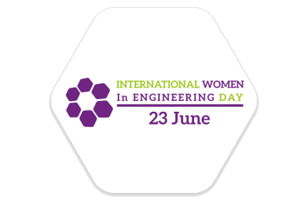 international women in engineering day logo 2022