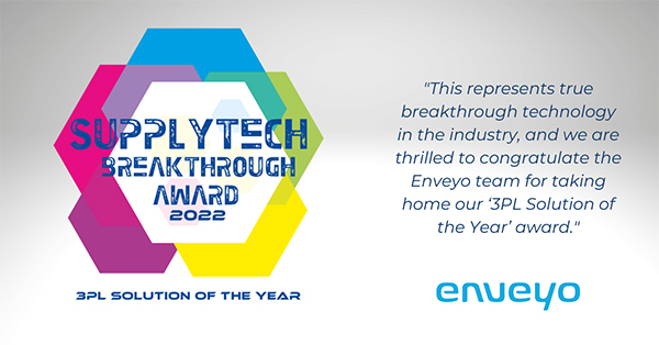 Enveyo SupplyTech Breakthrough Social Preview Image, Industry Today