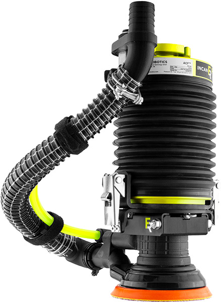 The New C2D1 Rated End Of Arm Tool EOAT Automated Sander From Aerobotix And FerRobotics, Industry Today