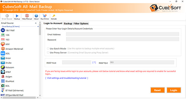 CubexSoft Email Backup Tool Updated with New Features, Industry Today
