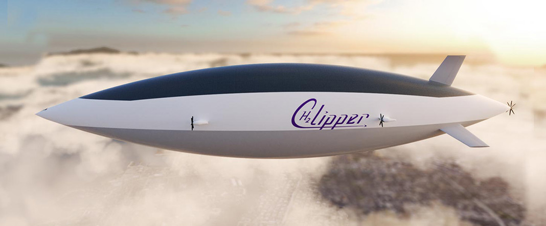 h2 clipper hydrogen powered airship