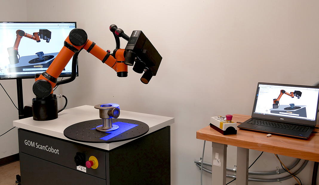 Exact Metrology Displays the GOM ScanCobot Industry Today