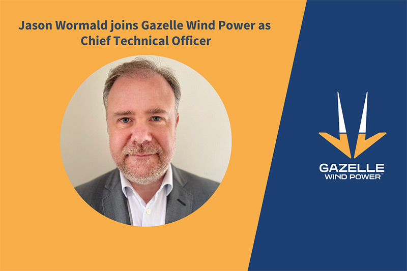Gazelle Wind And Power Jason Announcement, Industry Today
