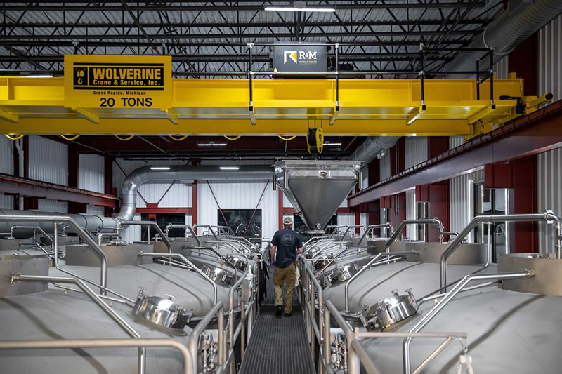 R And M Materials Handling Founders Brewery 3595, Industry Today