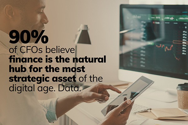 inance is the natural hub for data.