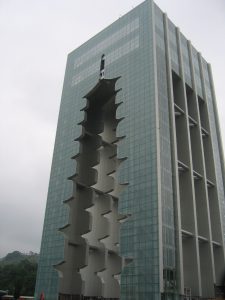 anodized aluminum tower