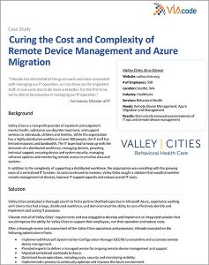 viacode valley cities it managed service case study
