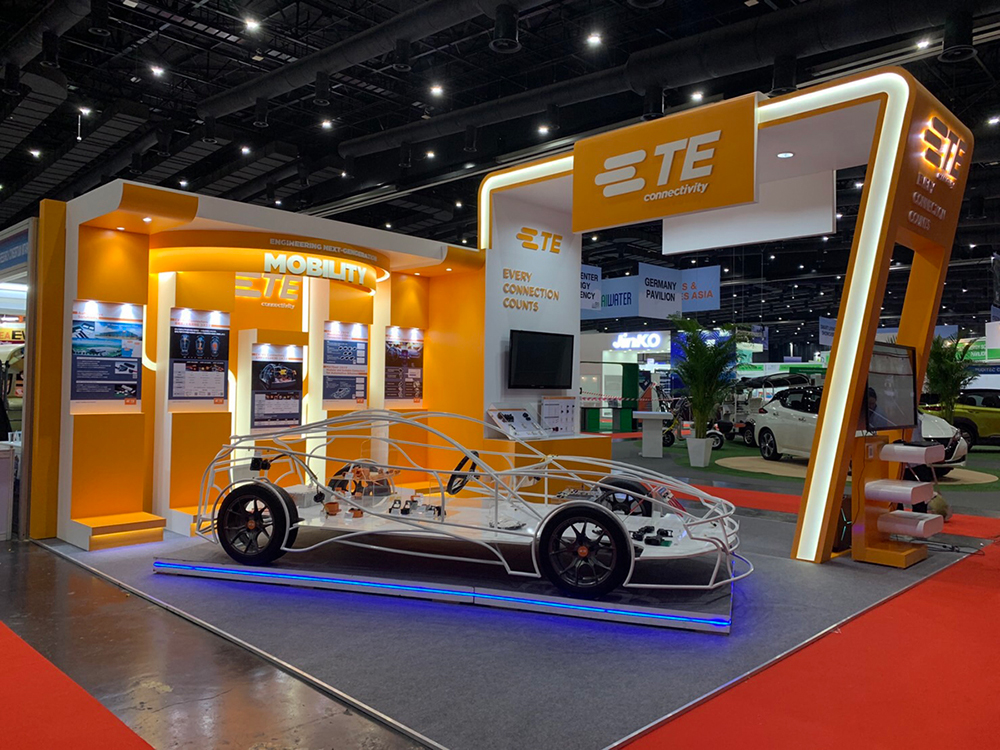 Electric Vehicle Exhibit at the 2019 Electric Vehicle Asia Tradeshow 