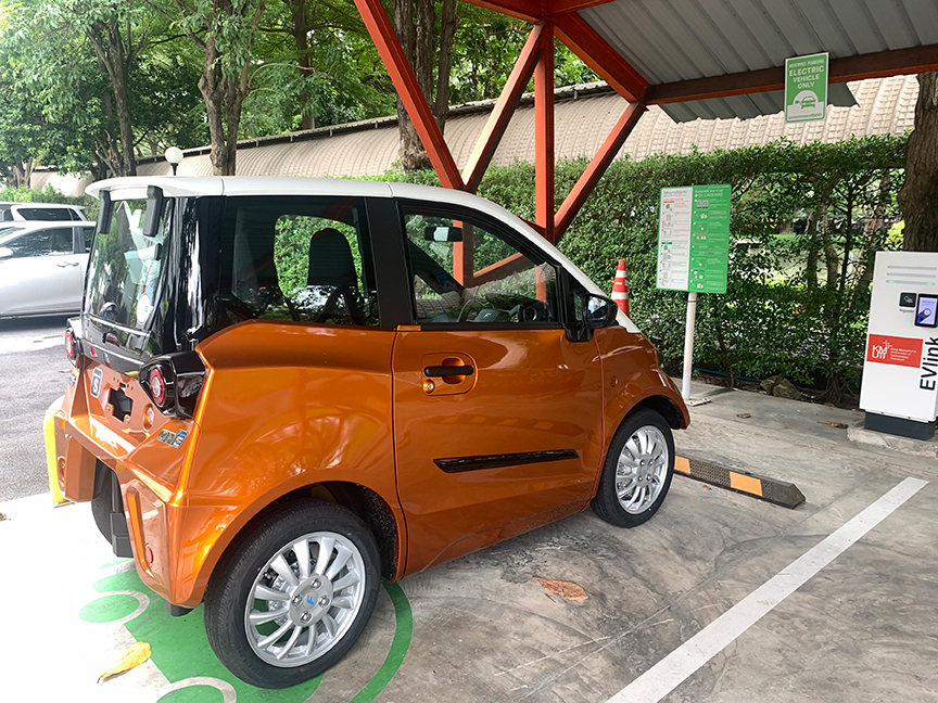Thailand’s Electric Vehicle Link Charging Station