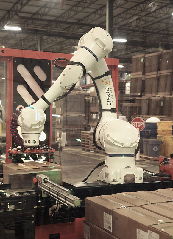 Formic SL20 Palletizer At Compact Industries 2m, Industry Today