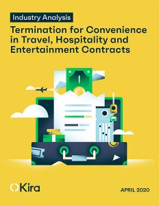 travel hospitality entertainment termination for convenience