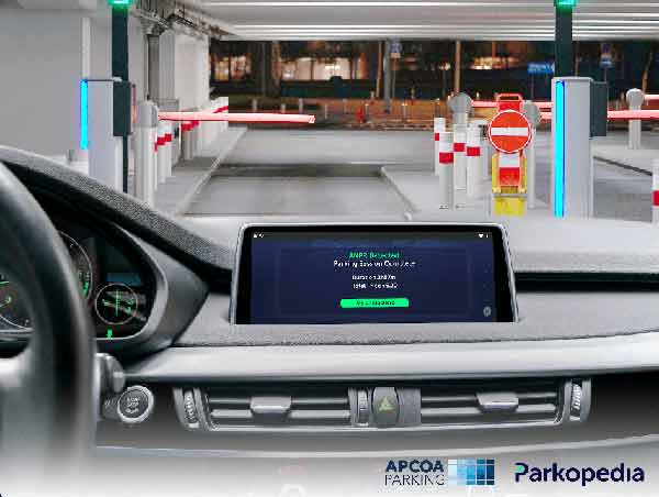 parkopedia and apcoa cision digital parking services