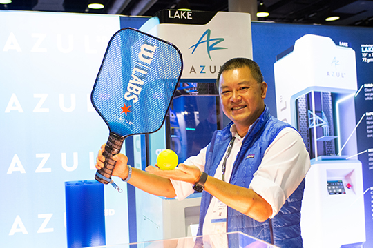 Azul 3D launched its first commercial 3D product, LAKE High-Area Rapid Printing (HARP). One application is printing pickleball paddles.