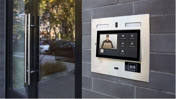Cloud-based video intercom systems that pair with apps help commercial buildings minimize contact.