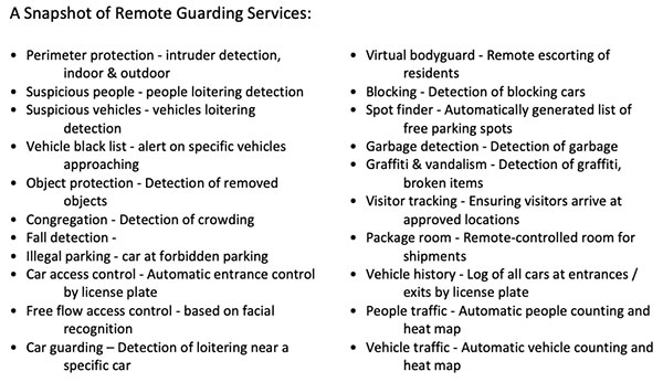 guarding services