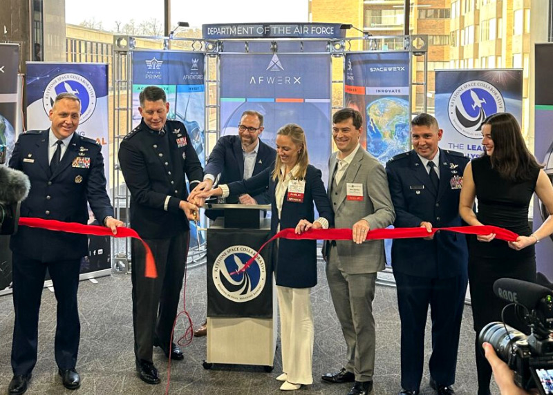 Keystone Space Collaborative Ribbon Cutting 1, Industry Today